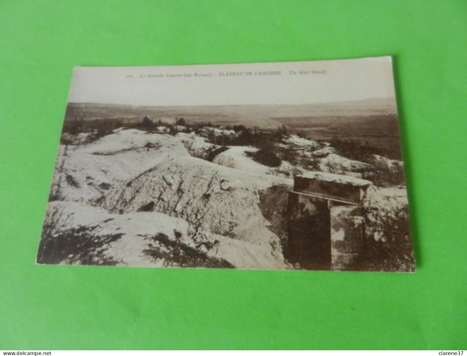 02 AISNE  Plateau De CRAONNE Les Ruines De La Grande Guerre 1914_1918 - Craonne