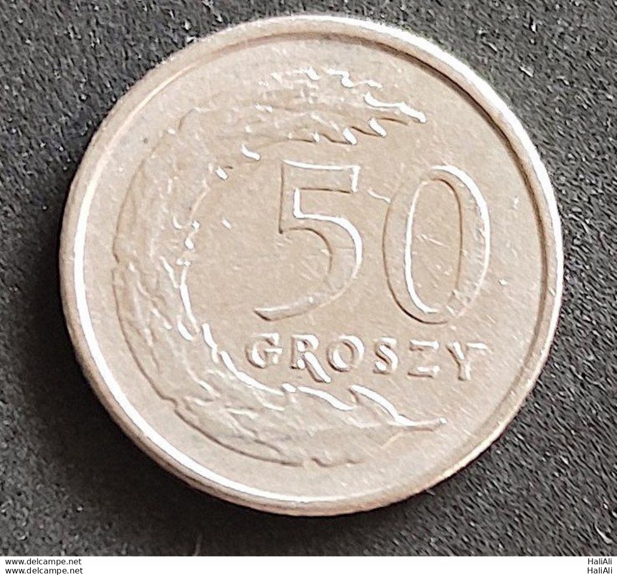 Coin Poland Moeda Polônia 1991 50 Groszy 1 - Polonia
