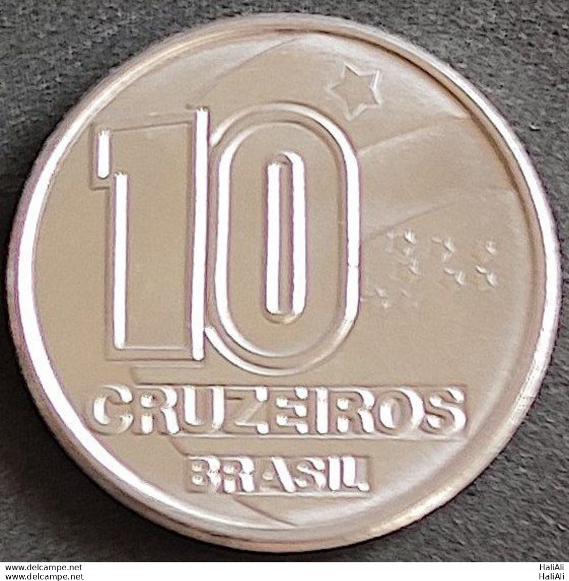 Coin Brazil Moeda Brasil 1991 10 Cruzeiros 1 - Brazilië