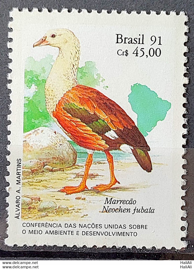 C 1736 Brazil Stamp Environment Marriage Birds 1991 - Ungebraucht