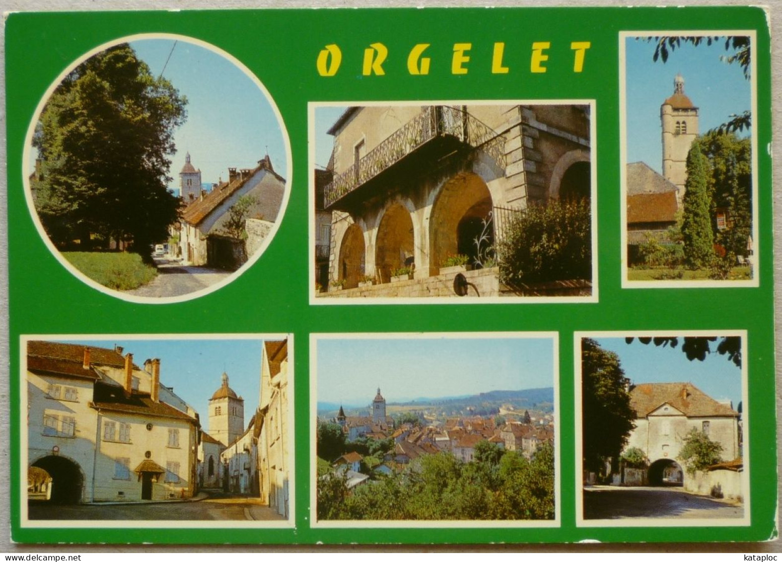 CARTE ORGELET - 39 - VUES DIVERSES - 2 SCANS 17 - Orgelet