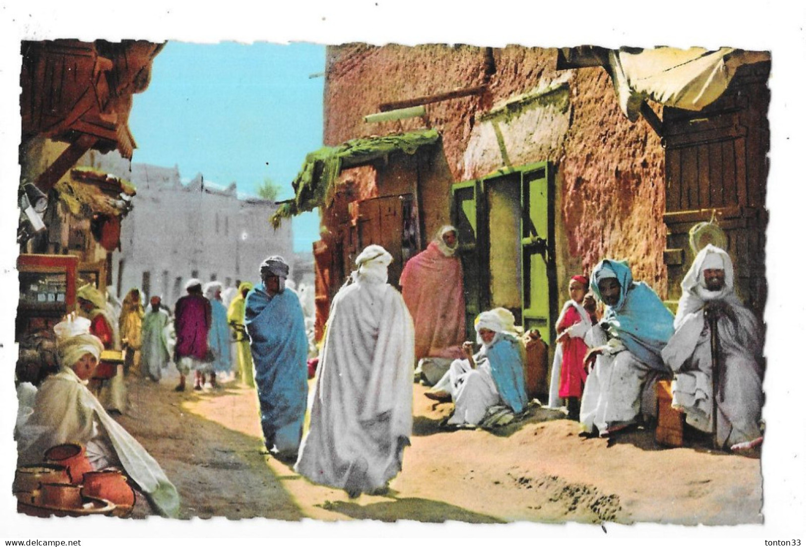 ALGERIE - Une Rue Du Vieux BISKRA - TOUL 6 - - Biskra