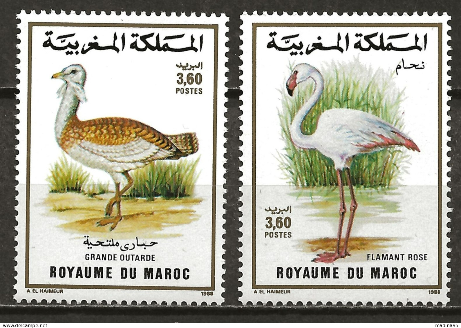 MAROC: **, N° YT 1056 Et 1057, TB - Marokko (1956-...)