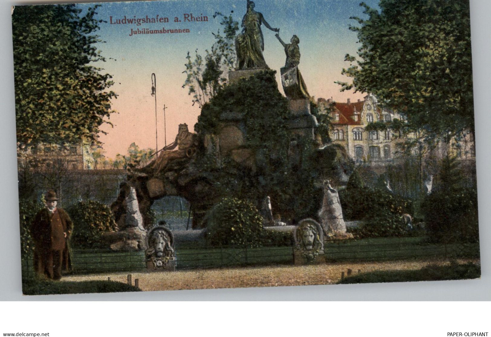 6700 LUDWIGSHAFEN, Jubiläumsbrunnen - Ludwigshafen