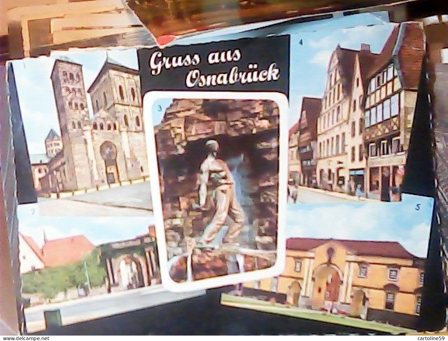 GERMANY GRUSS AUS OSNABRÜCK  V1961 JV6183 - Osnabrueck