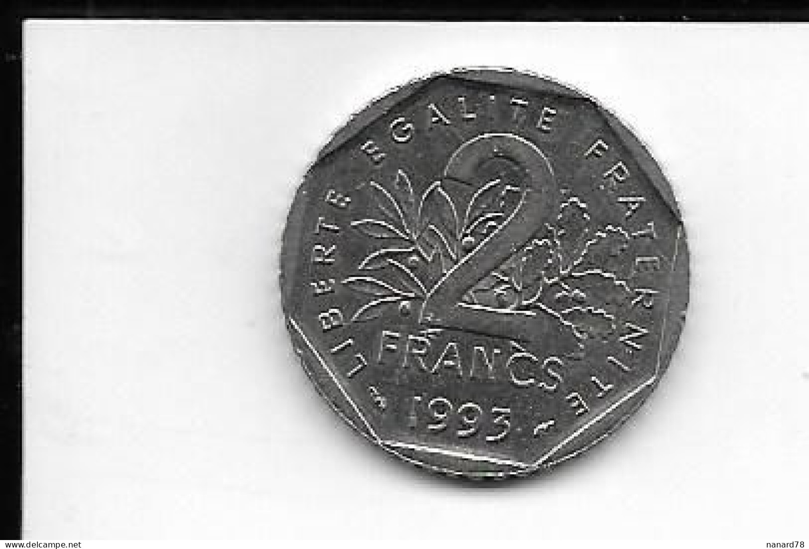 2 Francs 1993 Jean Moulin - Otros & Sin Clasificación