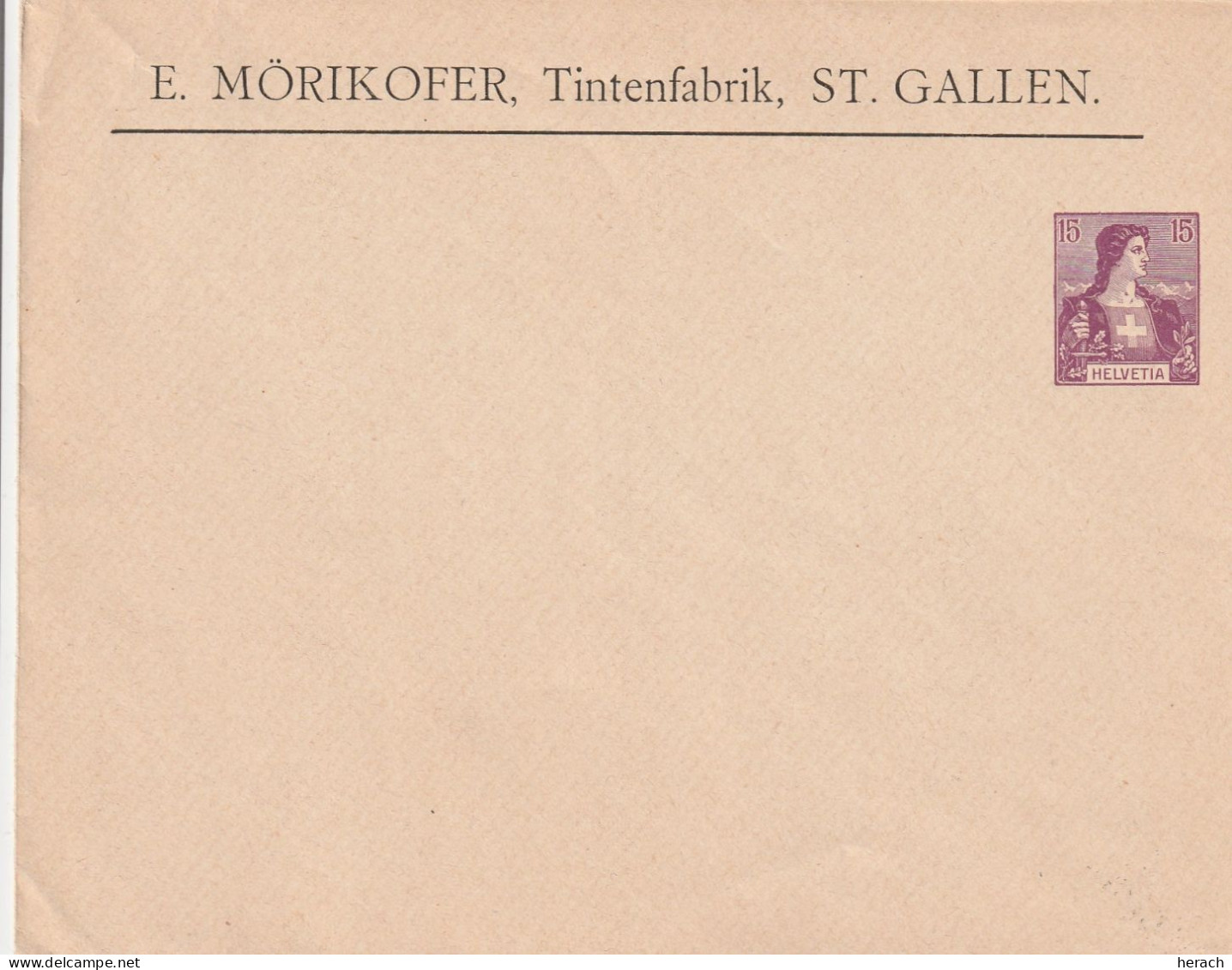 Suisse Entier Postal Privé St Gallen - Stamped Stationery