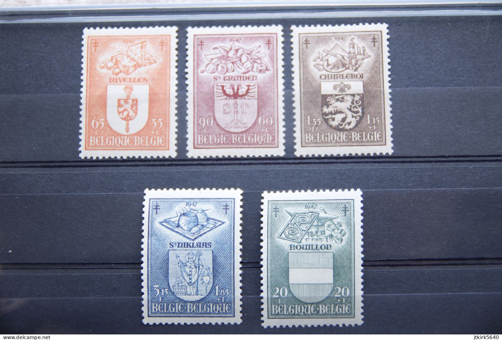 Série Antituberculeux (COB/OBP 756/760, MNH**) 1947. - Unused Stamps