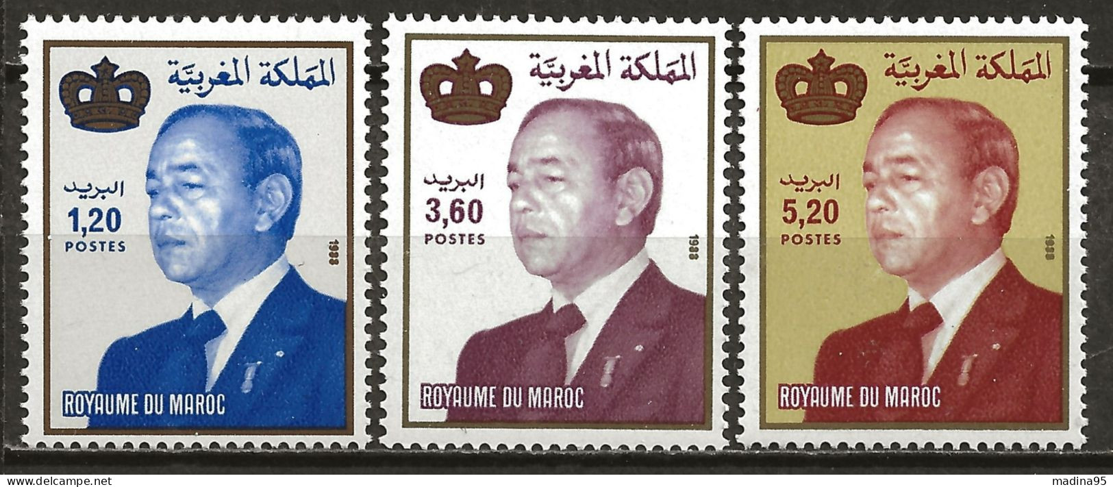 MAROC: **, N° YT 1061 à 1063, Série, TB - Maroc (1956-...)