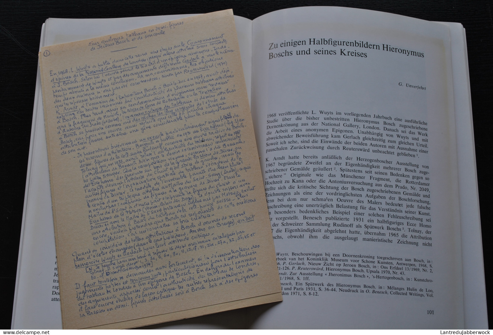 KONINKLIJK MUSEUM VOOR SCHONE KUNSTEN ANTWERPEN JAARBOEK 1975 + Manuscrits Originaux Traduction Des Articles En Français - Geschichte