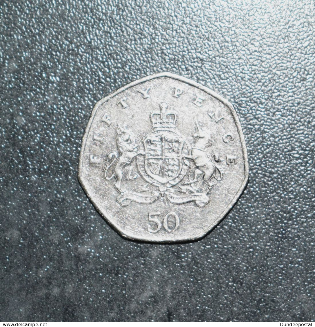 GB COIN  50p  100th Ann's Birth Of Christopher Ironside   Clean    ~~L@@K~~ - 50 Pence