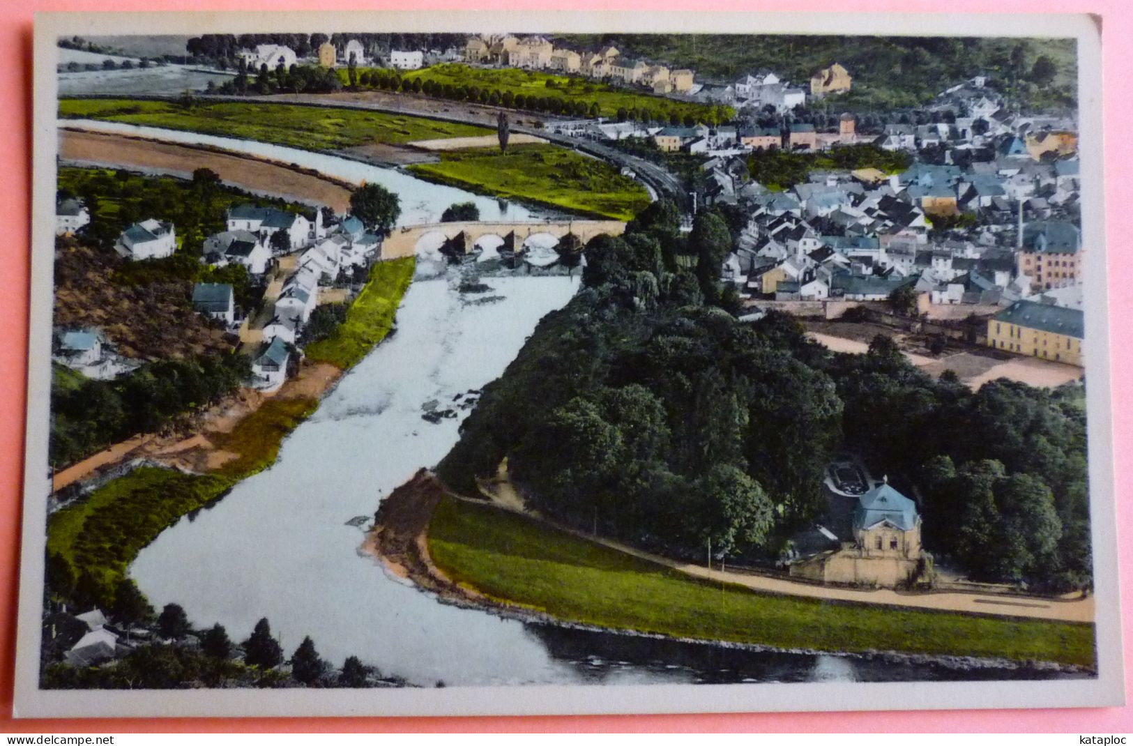 CARTE LUXEMBOURG COLORISEE - ECHTERNACH - PETITE SUISSE - VUE PRISE DE L'ERNZERBERG - SCAN RECTO/VERSO - 3 - Echternach