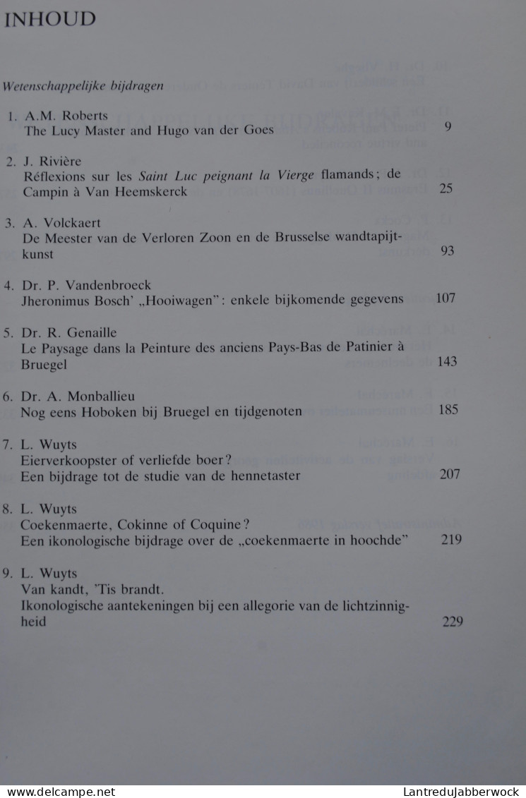 KONINKLIJK MUSEUM VOOR SCHONE KUNSTEN ANTWERPEN JAARBOEK 1987 + Manuscrits Originaux Traduction Des Articles En Français - History