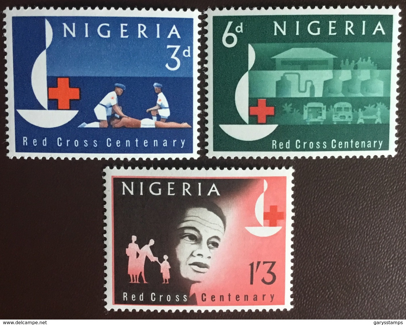 Nigeria 1963 Red Cross MNH - Nigeria (1961-...)