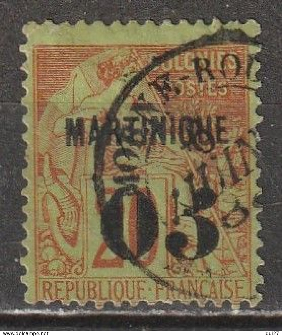 Martinique N° 4 Oblitération Morne Rouge - Gebruikt