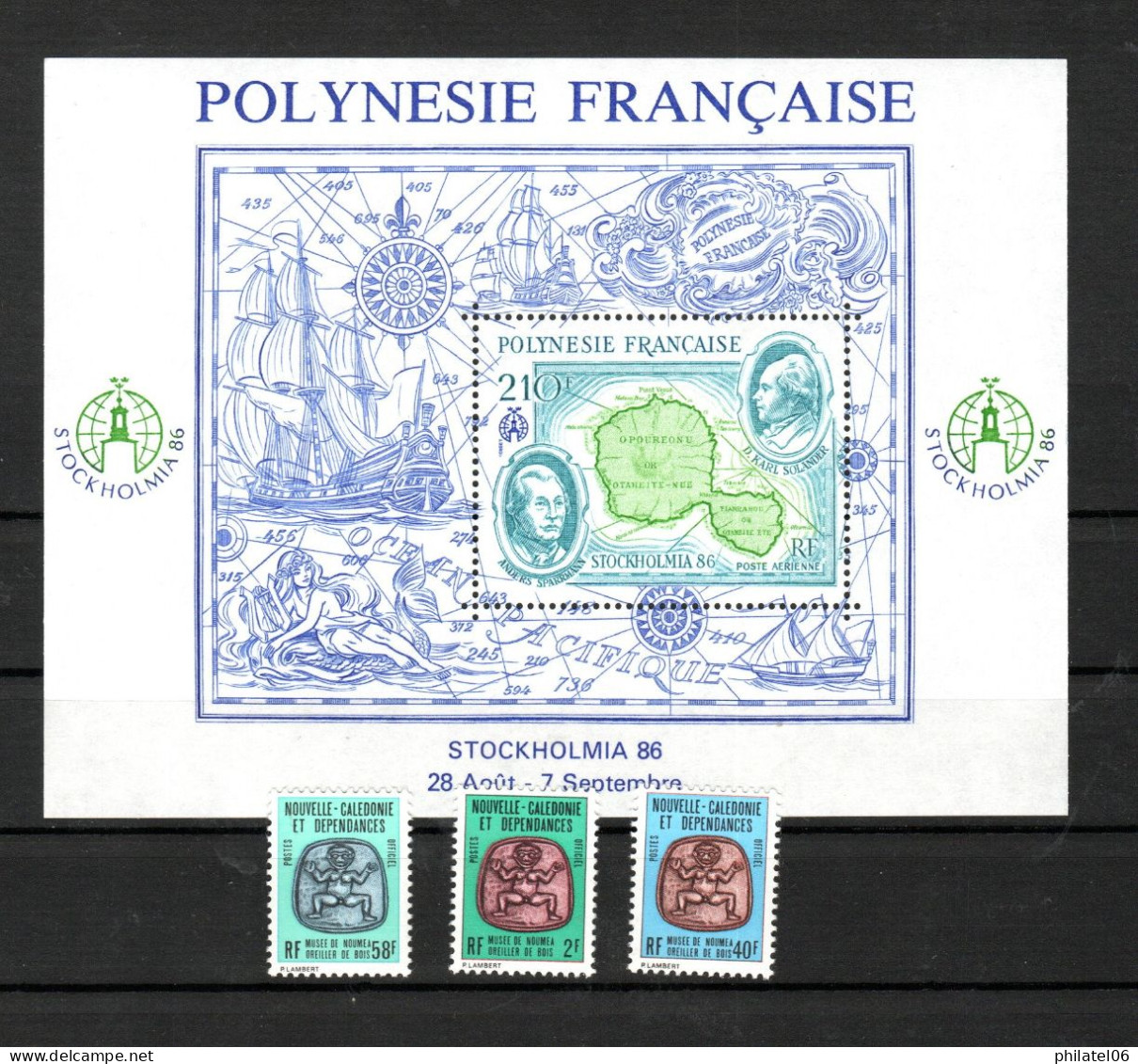 JOLI ENSEMBLE DES DOM-TOM DONT POLYNESIE. FORTE FACIALE  MN** - Collections, Lots & Series