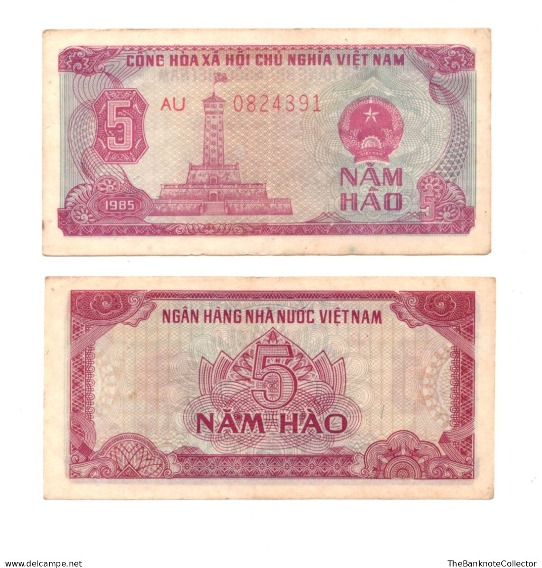 Vietnam 5 Hao 1985 P-89 EF Foxing - Vietnam