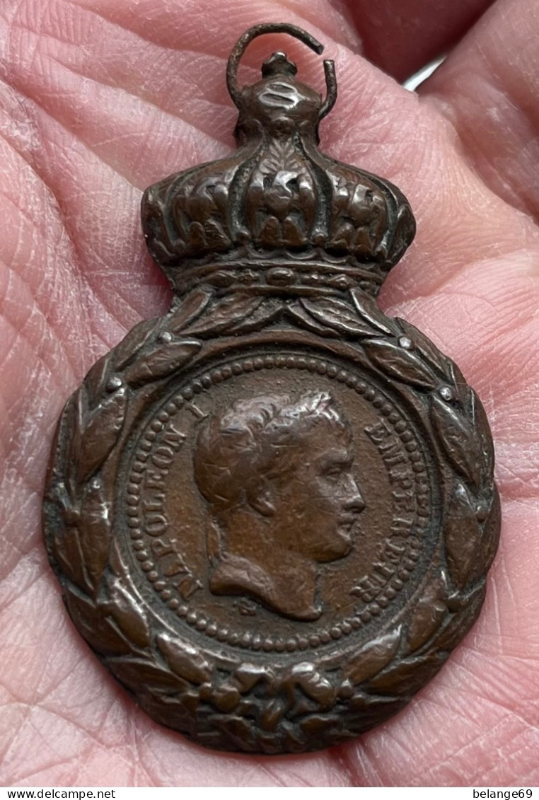 Napoleon Premier - Médaille De Saint Hélène - 1857 - Voor 1871