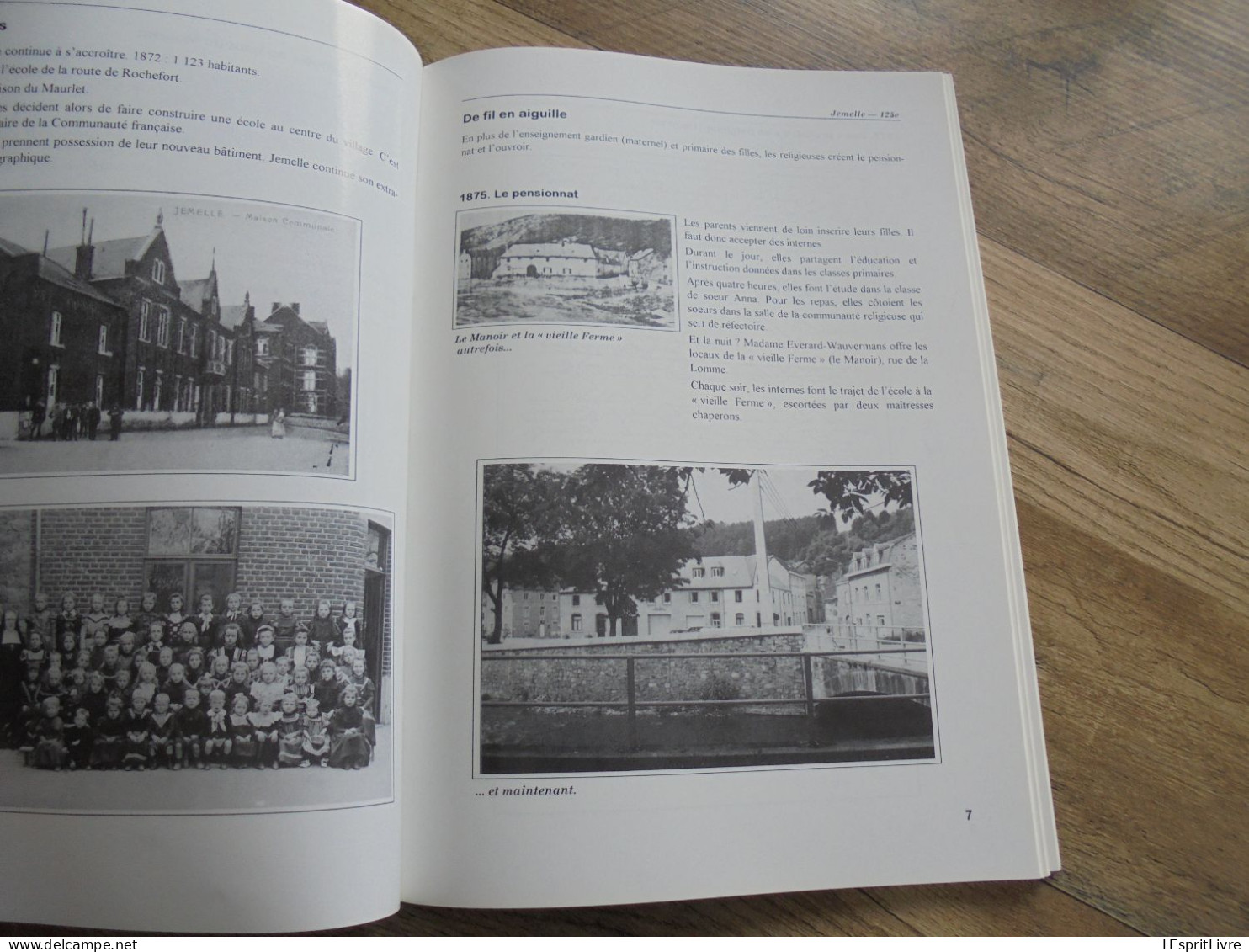 INSTITUT JEAN XXIII Rochefort Jemelle 1871 1996 Régionalisme Famenne Ecoles Frères Soeurs Ecole Doctrine Chrétienne