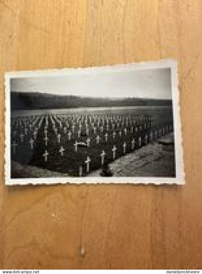 Foto U.S. Military Cemetary Hamm Luxembourg Petit Little G. Mirgain 1946 Overview - 1939-45