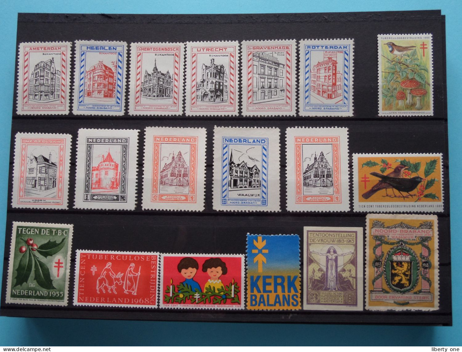 Lotje >> Sluitzegel Timbres-Vignettes Picture Stamp Verschlussmarken ( What You See Is What You Get ) Nederland ! - Matasellos Generales