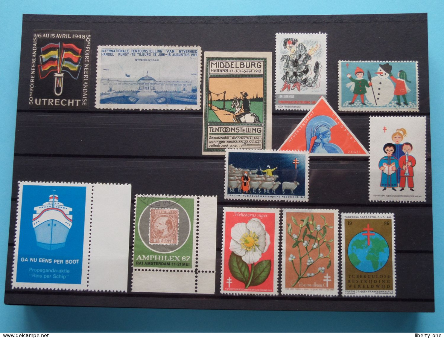 Lotje >> Sluitzegel Timbres-Vignettes Picture Stamp Verschlussmarken ( What You See Is What You Get ) Nederland ! - Algemene Zegels