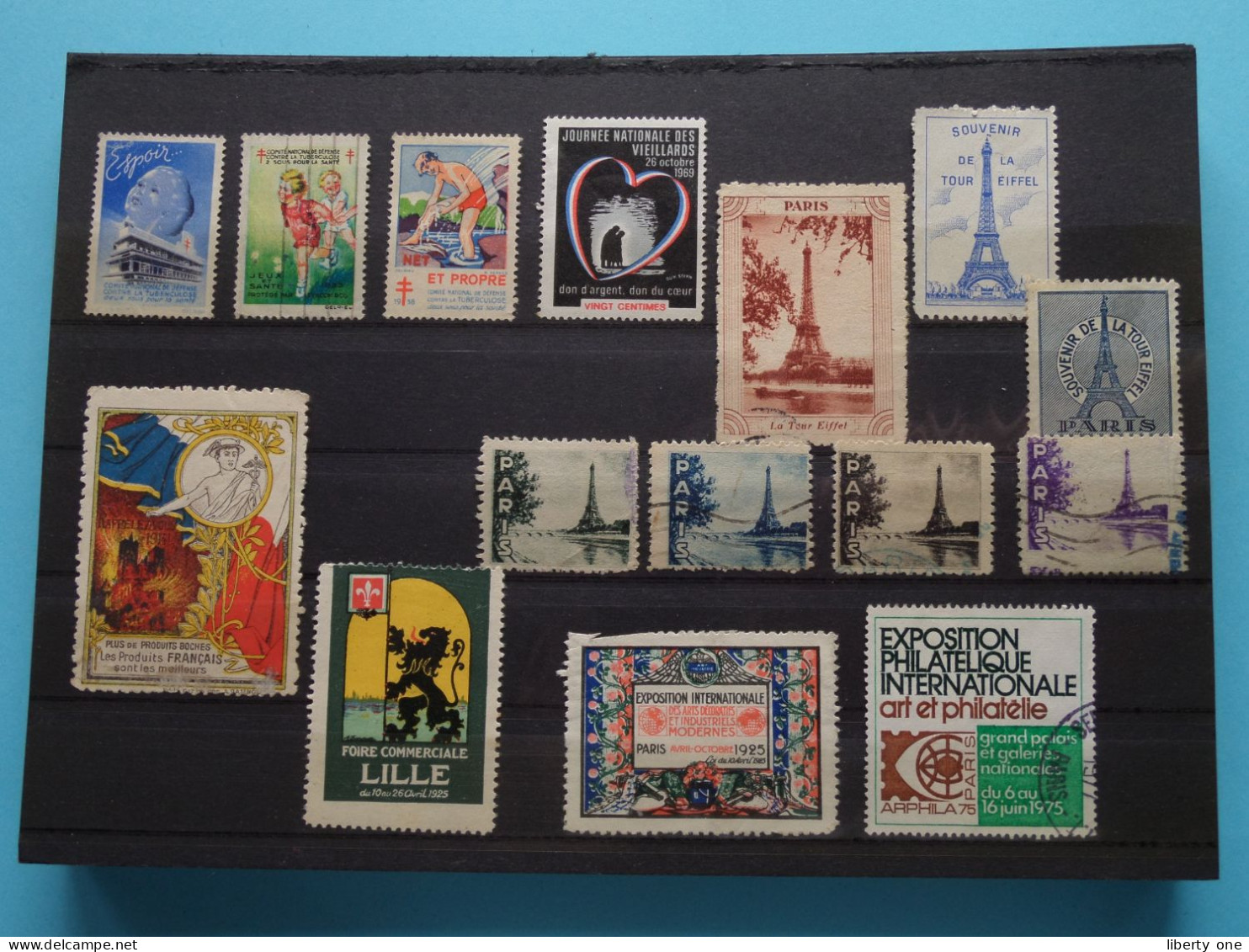 Lotje >> Sluitzegel Timbres-Vignettes Picture Stamp Verschlussmarken ( What You See Is What You Get ) France ! - Timbri Generalità