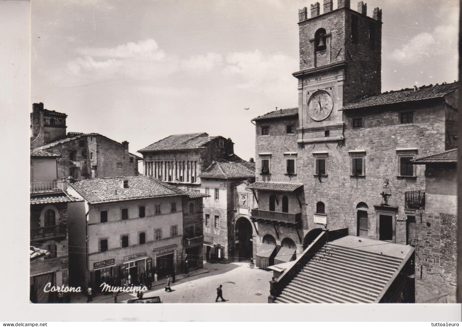 CORTONA  AREZZO MUNICIPIO  NO VG - Arezzo