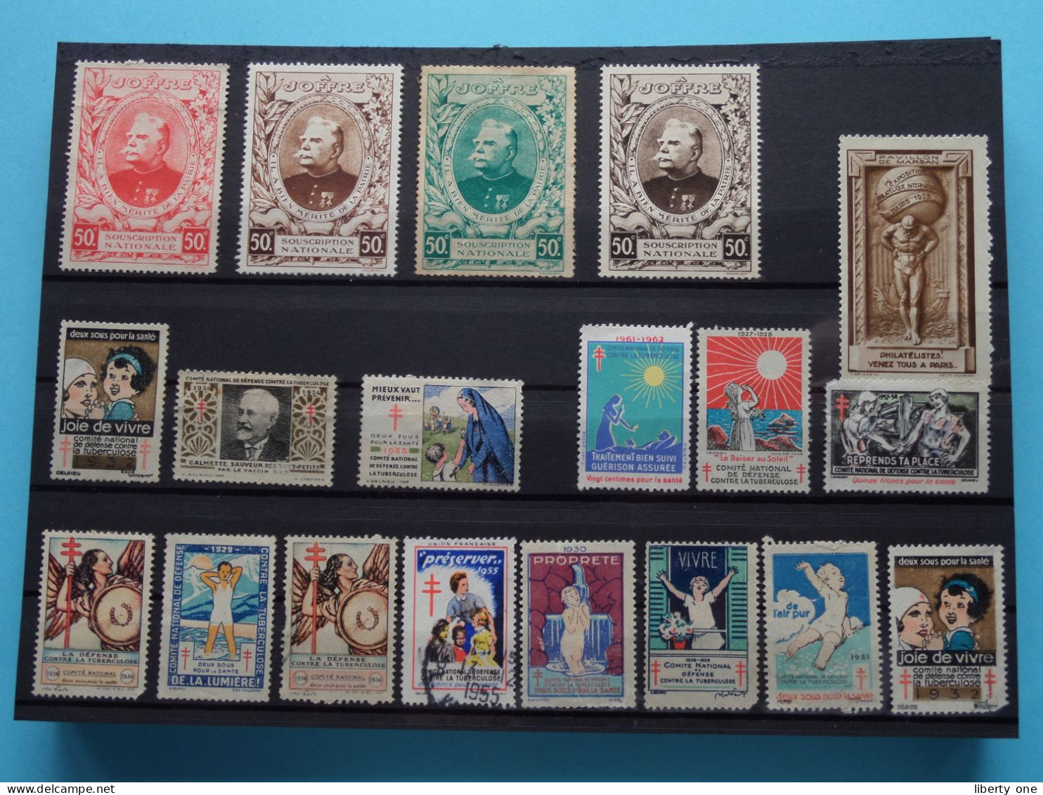 Lotje >> Sluitzegel Timbres-Vignettes Picture Stamp Verschlussmarken ( What You See Is What You Get ) France ! - Algemene Zegels