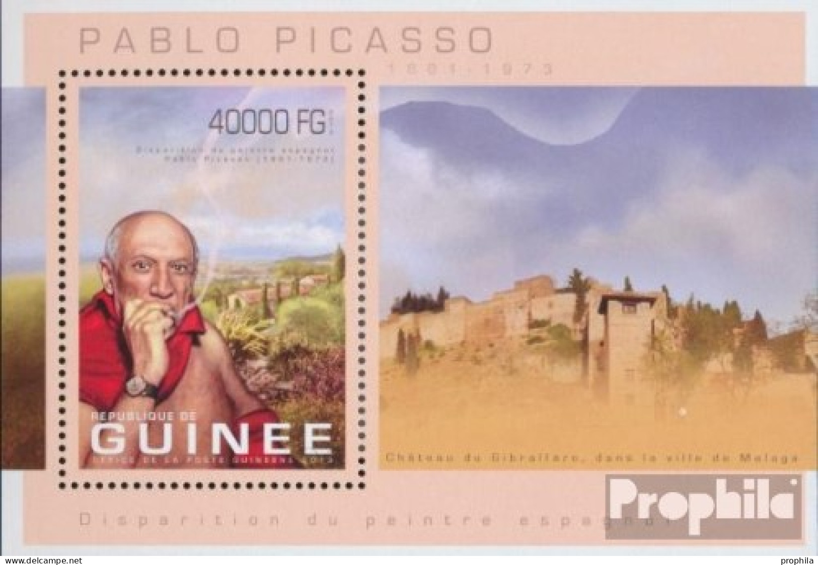 Guinea Block 2253 (kompl. Ausgabe) Postfrisch 2013 Pablo Picasso - Guinea (1958-...)