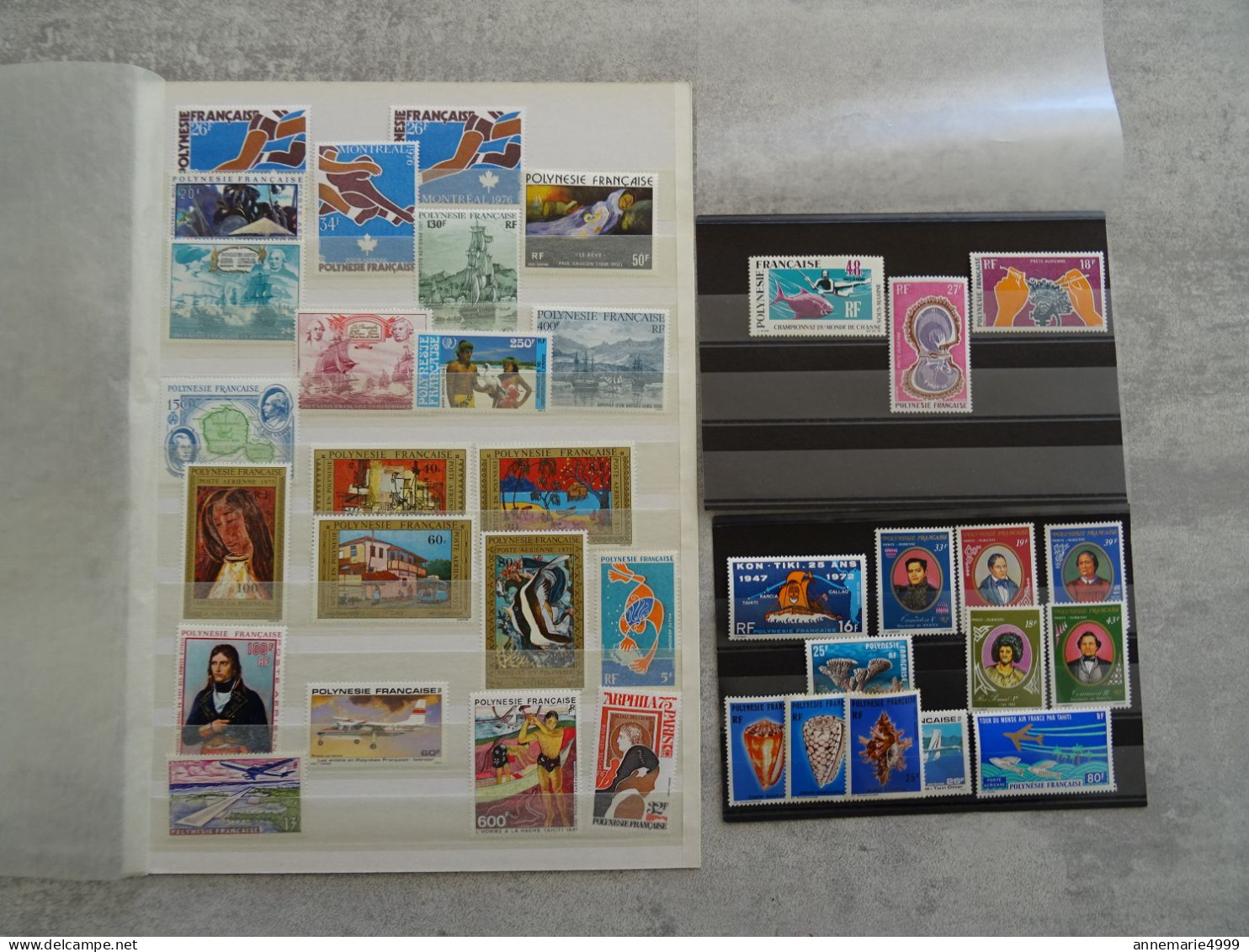 POLYNESIE Lot De Poste Aérienne Cote 420 € Neufs Sans Charnière MNH - Collections, Lots & Series