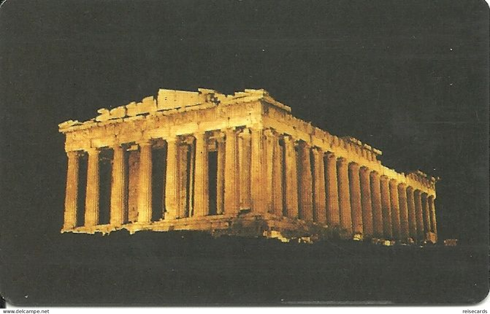 Greece: OTE 10/92 Athens. Acropolis By Night - Griekenland