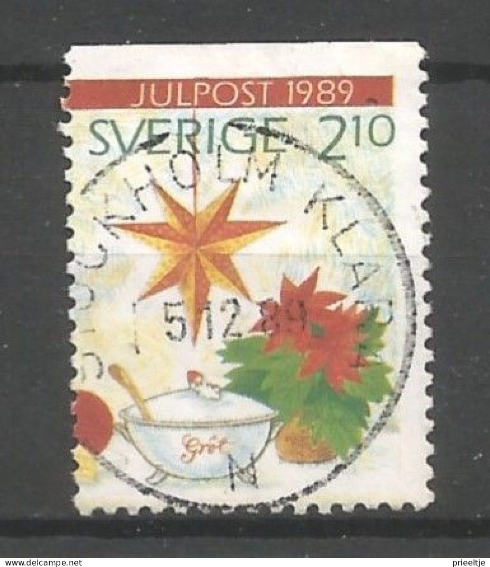 Sweden 1989 Christmas Y.T. 1556 (0) - Gebruikt