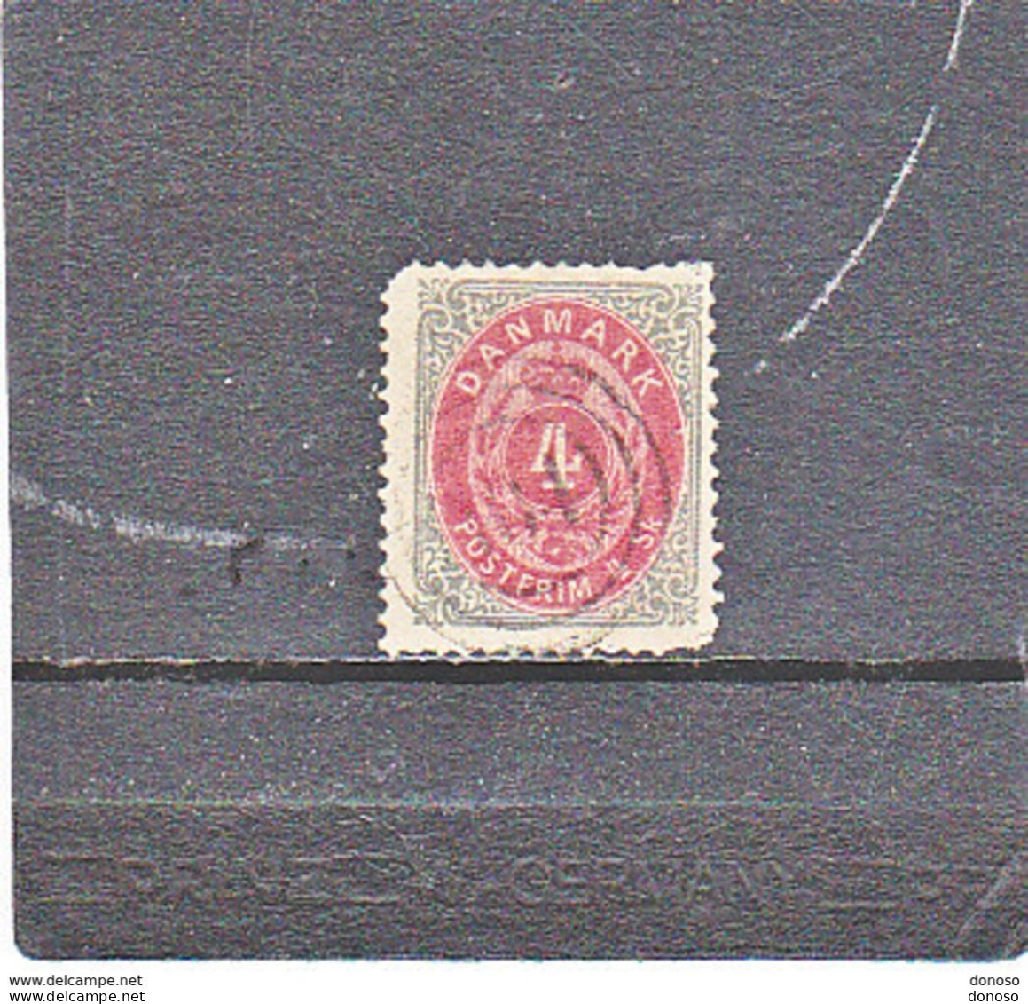 DANEMARK 1870 Yvert 18 Oblitéré, Cote : 13.50 Euros - Oblitérés