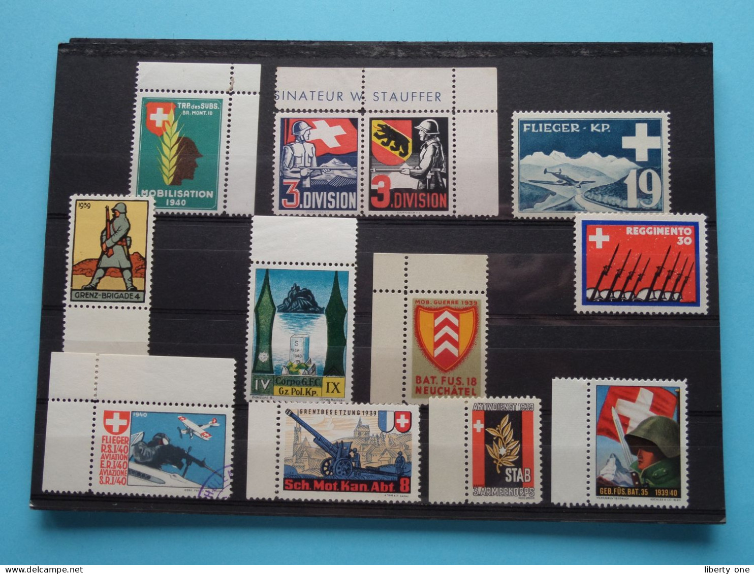 Lotje >> Sluitzegel Timbres-Vignettes Picture Stamp Verschlussmarken ( What You See Is What You Get ) La SUISSE ! - Seals Of Generality