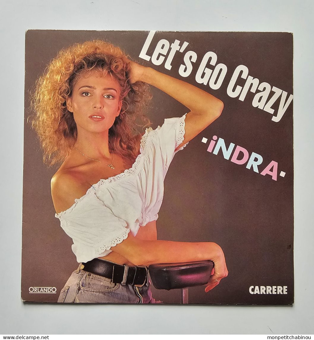 45T INDRA : Let's Go Crazy - Sonstige - Englische Musik