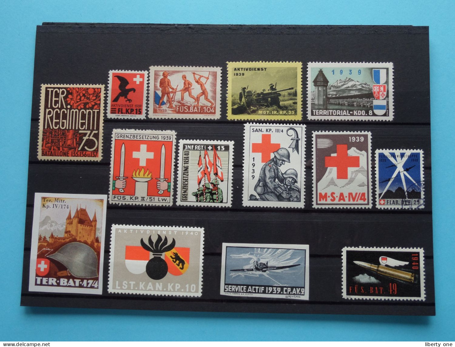 Lotje >> Sluitzegel Timbres-Vignettes Picture Stamp Verschlussmarken ( What You See Is What You Get ) La SUISSE ! - Cachets Généralité