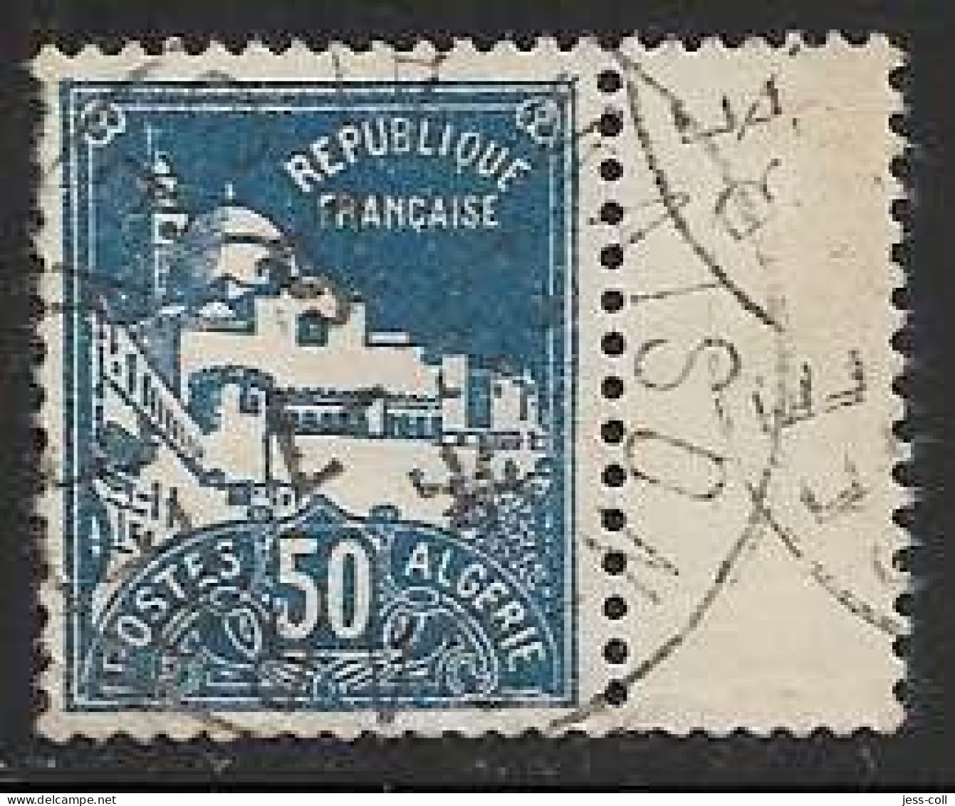 Yvert 47 50 C Bleu - O - Used Stamps