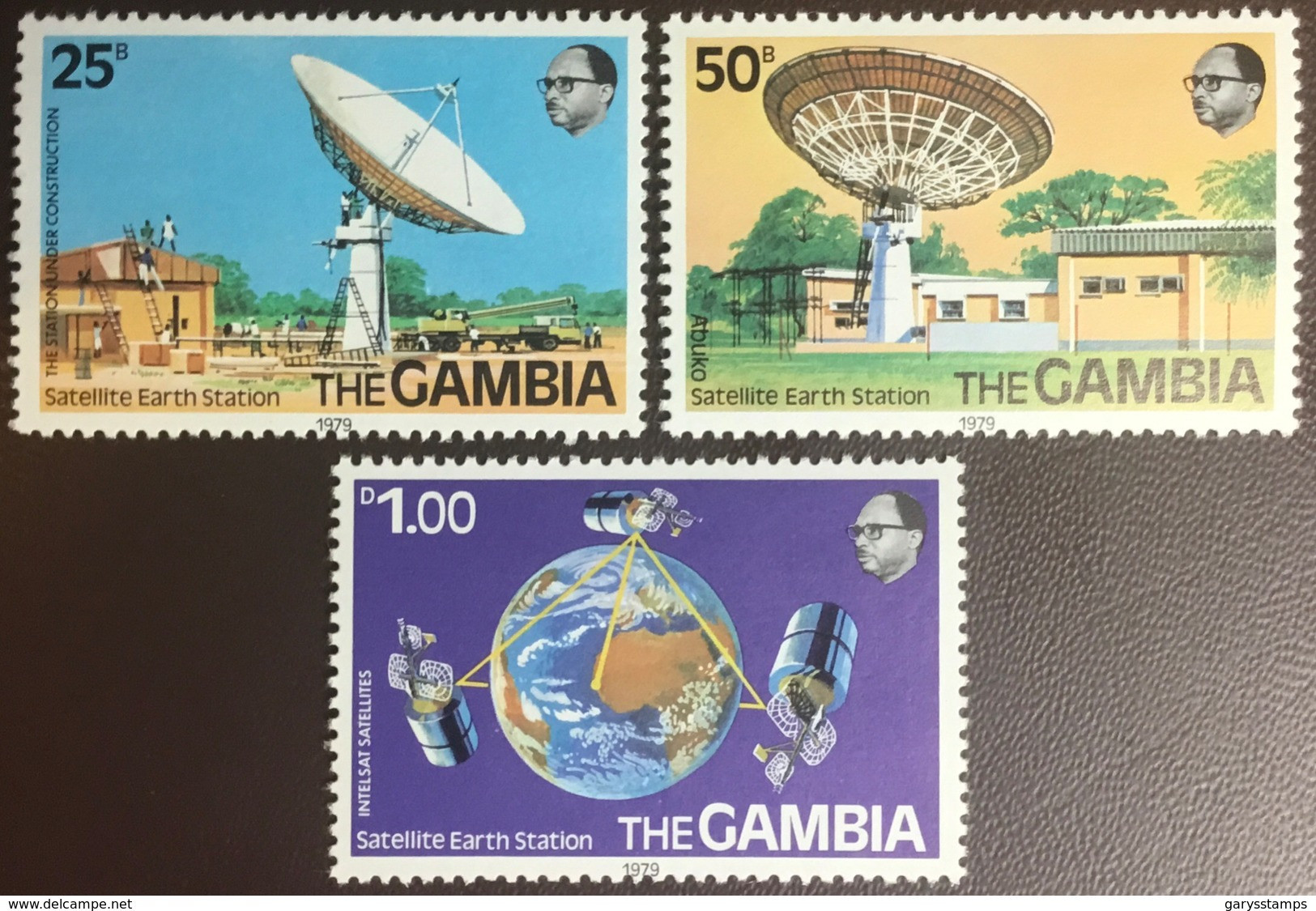 Gambia 1979 Satellite Earth Station MNH - Gambia (1965-...)