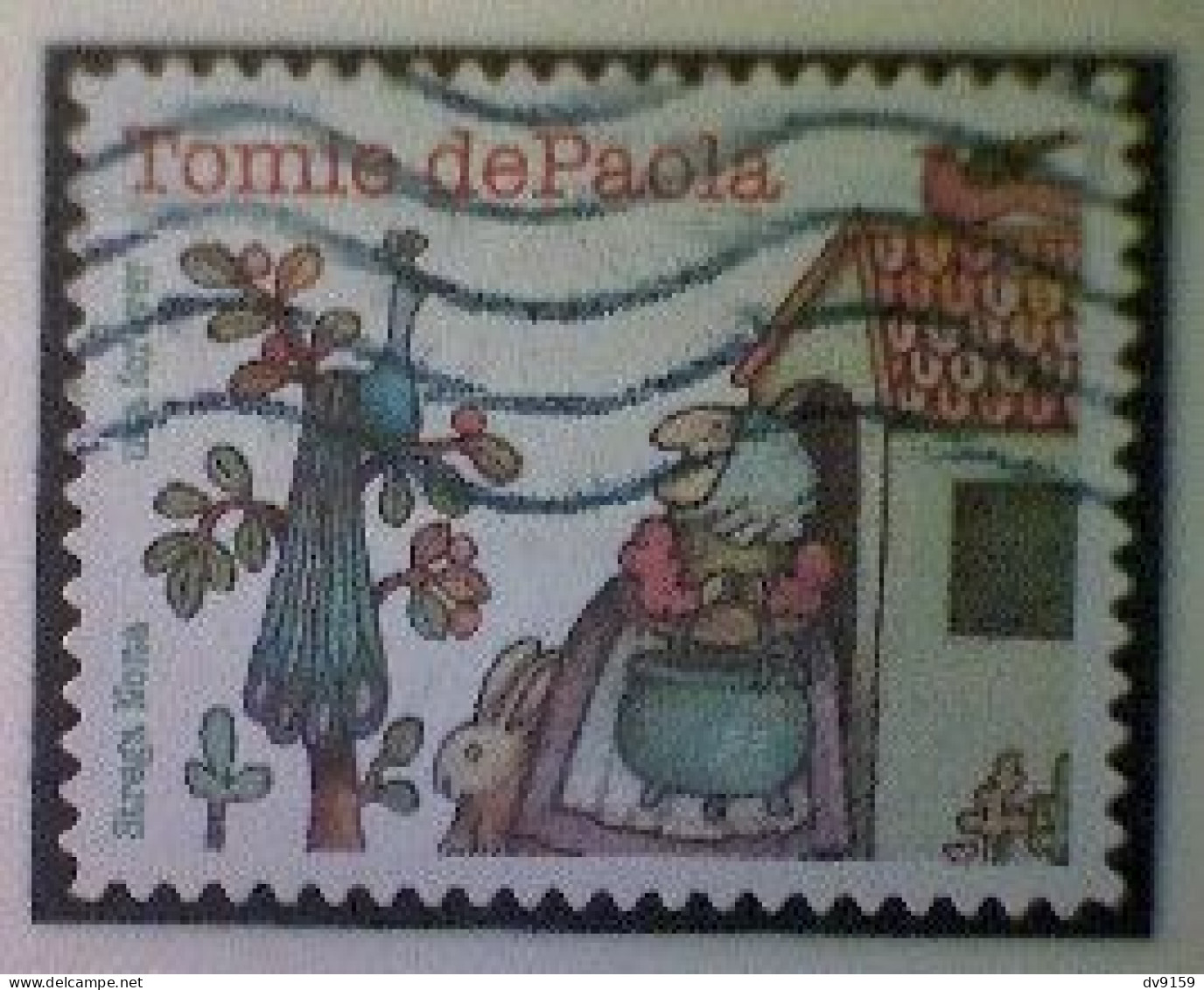 United States, Scott #5797, Used(o), 2023, Tomie De Paola, 'Strega Nona', Forever (63¢), Multicolored - Gebruikt