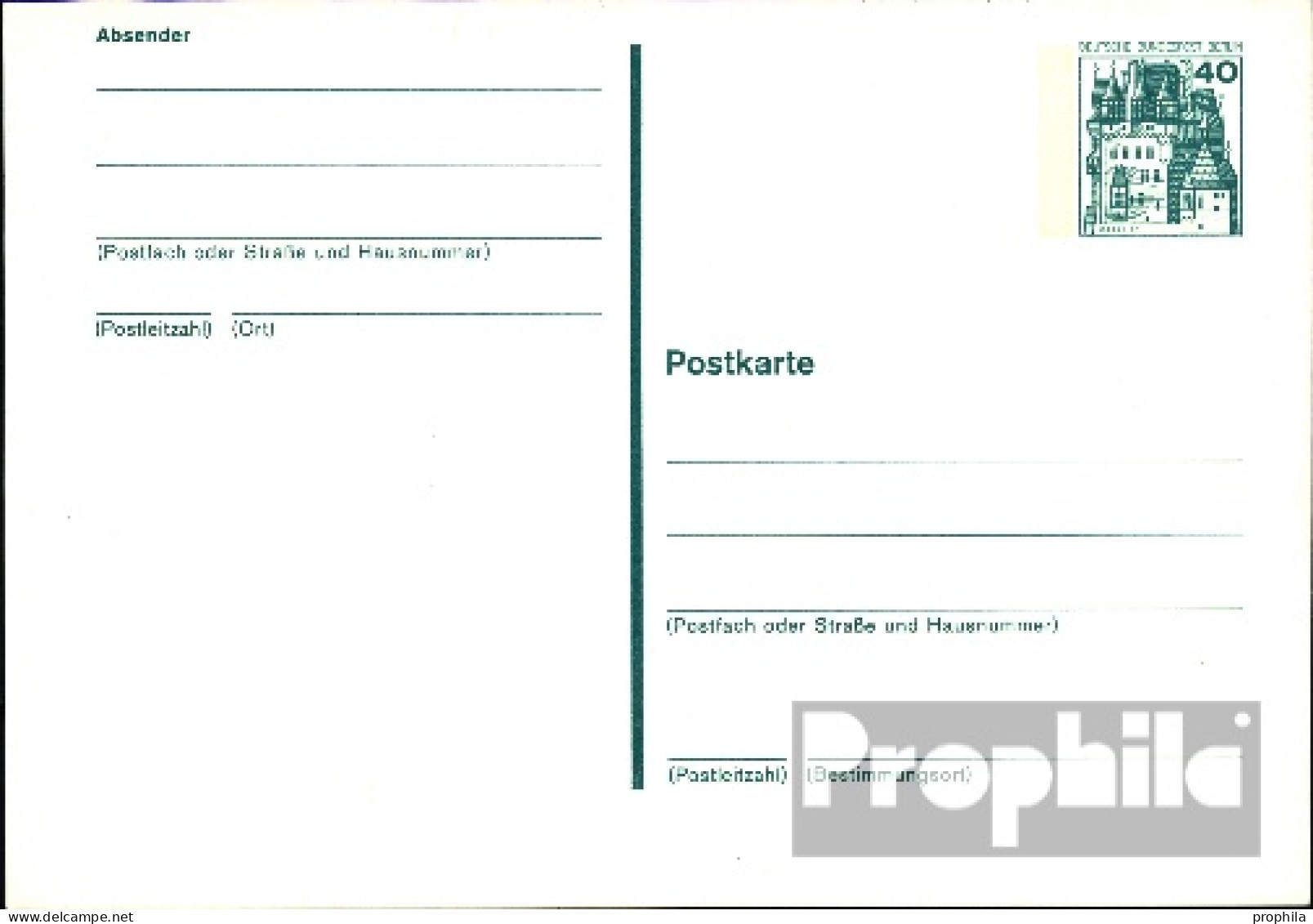 Berlin (West) P104 Amtliche Postkarte Gebraucht 1977 Burgen U. Schlösser - Andere & Zonder Classificatie