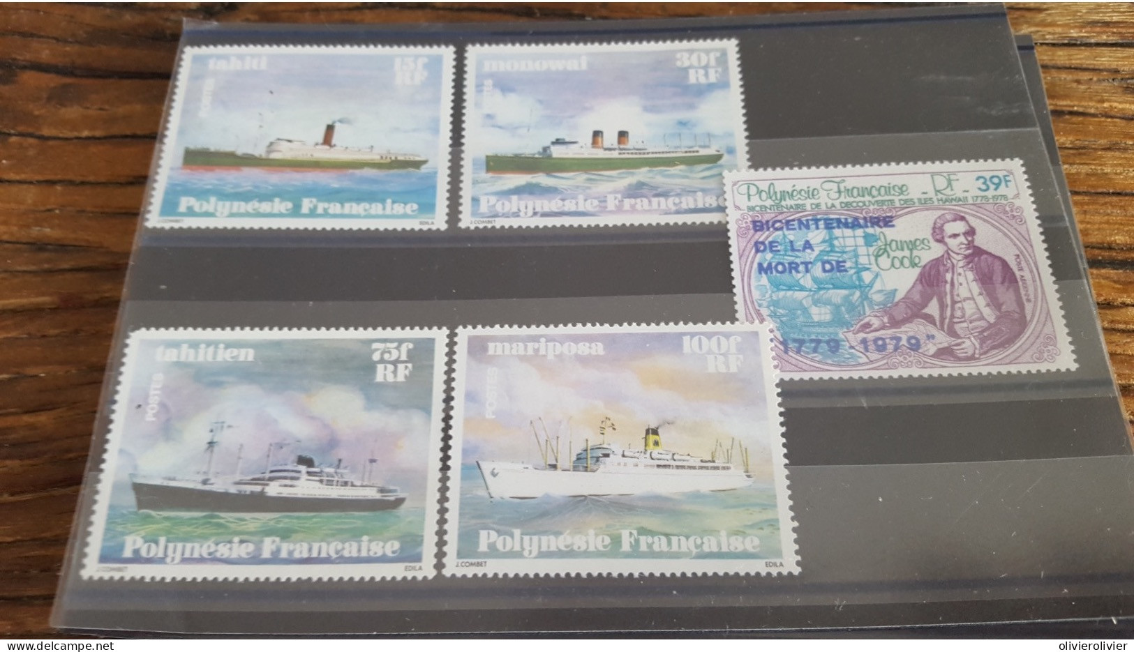 REF A1579  COLONIE FRANCAISE POLYNESIE - Collections, Lots & Séries