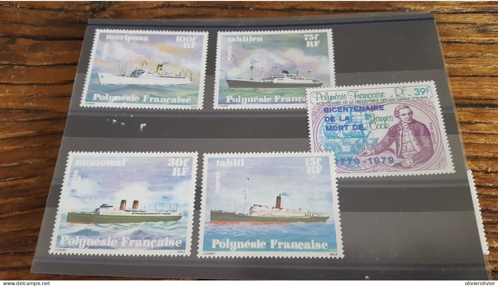 REF A1580  COLONIE FRANCAISE POLYNESIE - Lots & Serien