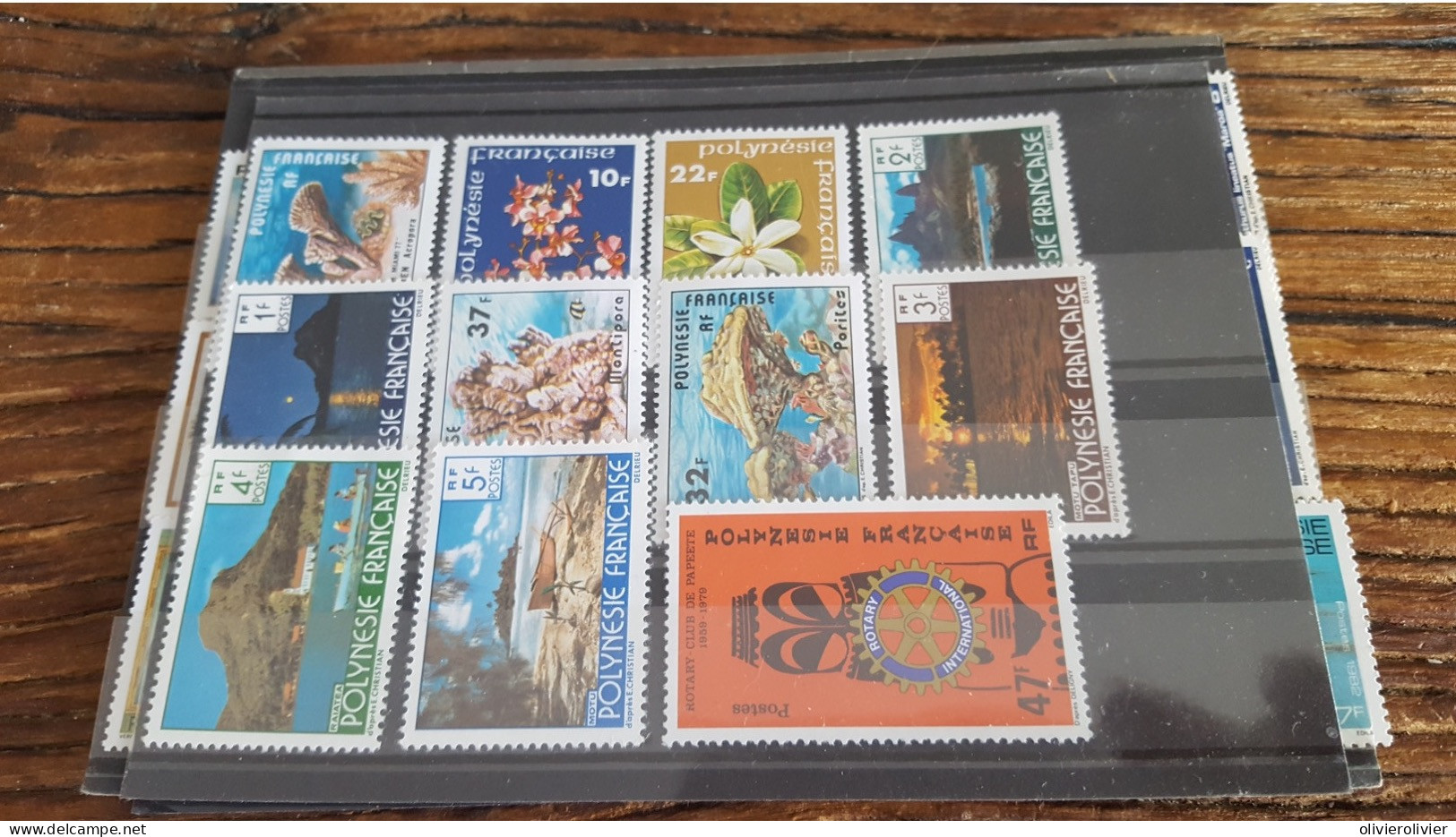 REF A1581  COLONIE FRANCAISE POLYNESIE - Collections, Lots & Séries