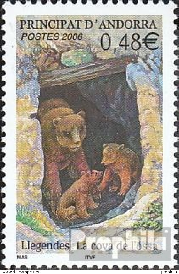 Andorra - Französische Post 647 (kompl.Ausg.) Postfrisch 2006 Sagen - Unused Stamps