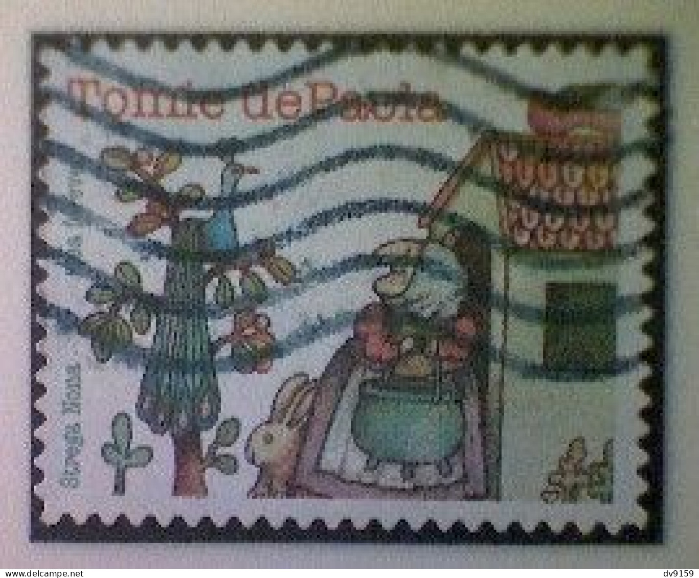 United States, Scott #5797, Used(o), 2023, Tomie De Paola, 'Strega Nona', Forever (63¢), Multicolored - Oblitérés