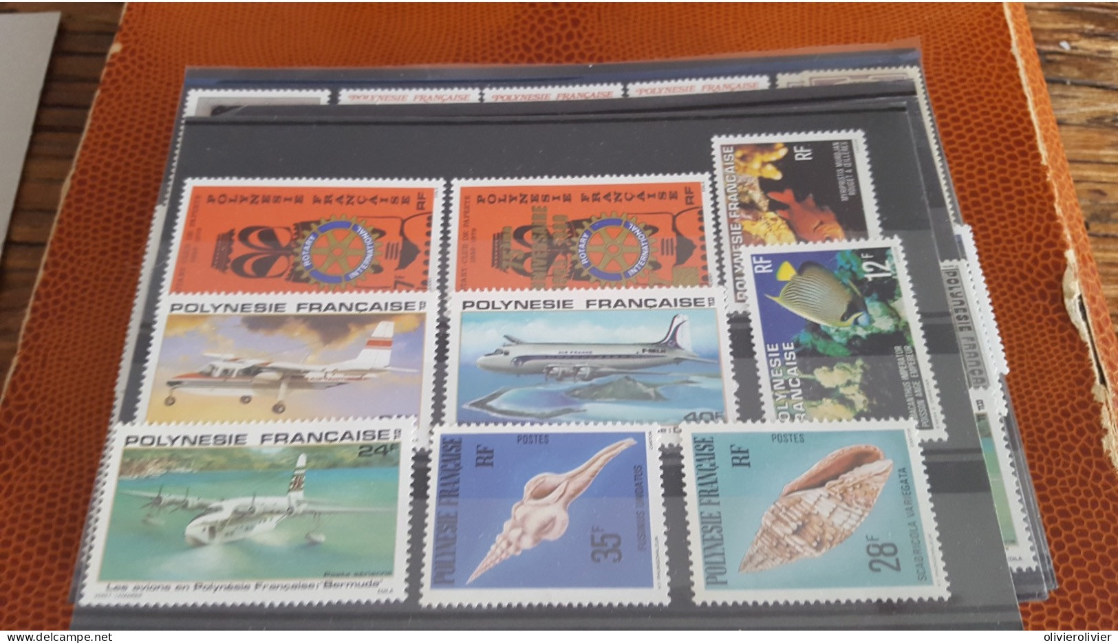 REF A1586  COLONIE FRANCAISE POLYNESIE - Collections, Lots & Séries
