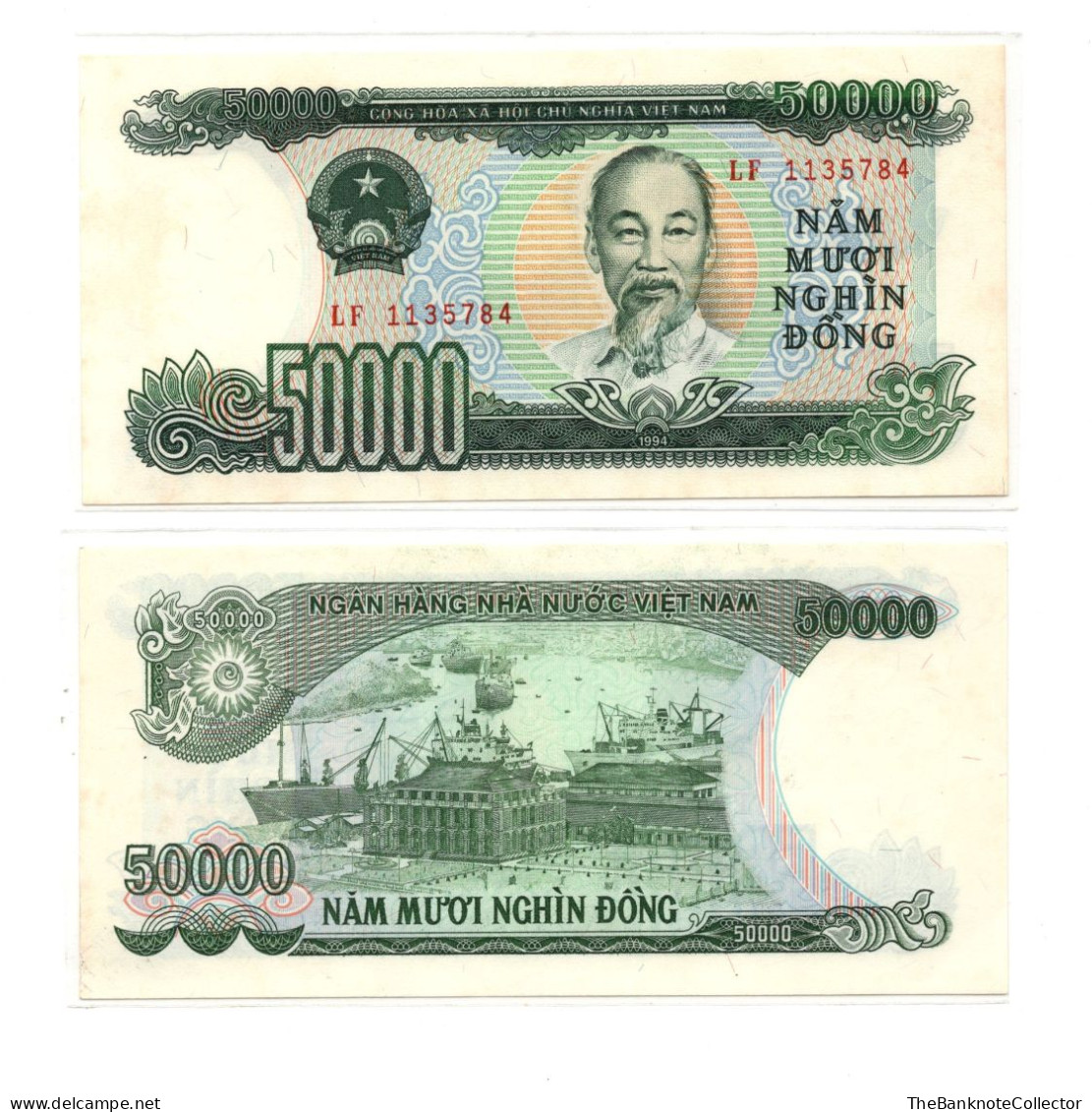 Vietnam 50000 Dong 1994 P-116 UNC - Vietnam