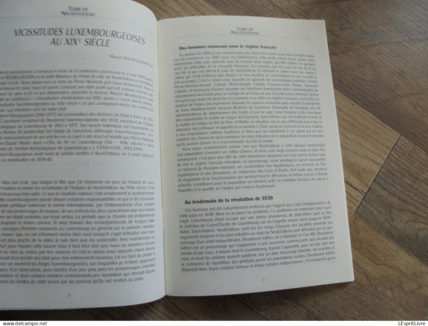 TERRE DE NEUFCHÂTEAU N° 2 Année 2006 Régionalisme Ardenne Histoire Vissitudes Luxembourgeoises Mortalité 1636 Verlaine - Belgium