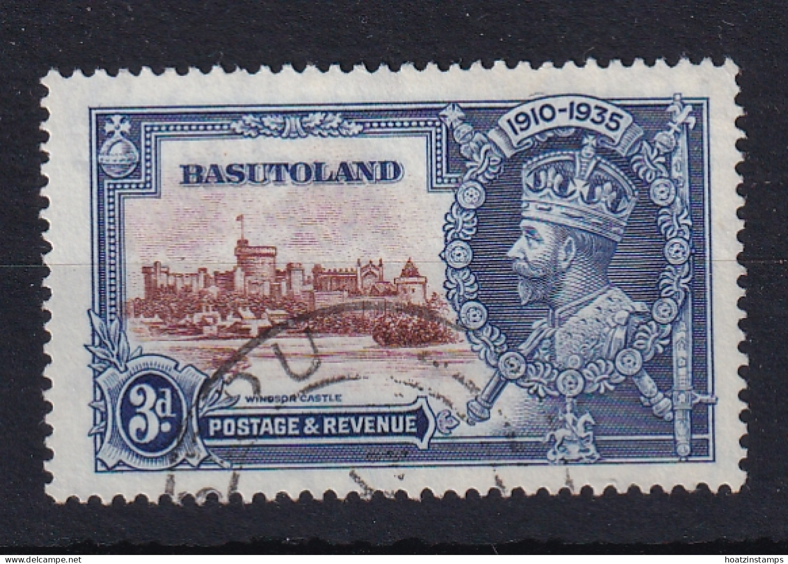 Basutoland: 1935   Silver Jubilee   SG13   3d   Used - 1933-1964 Crown Colony